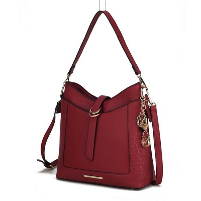 MKF Collection Geneva Vegan Leather Women’s Handbag Shoulder Bag Stylish Purse by Mia K