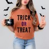 Simply Sage Market Women's Trick Or Treat Puff Print Short Sleeve Garment Dyed Tee - 2 of 4