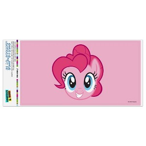 My Little Pony Pinkie Pie Face Automotive Bumper Sticker - 1 of 4