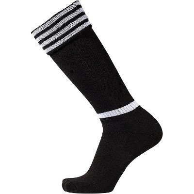 Franklin Sports ACD Soccer Socks Black/White - L