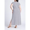 ELOQUII Women's Plus Size Easy Tee Dress - 3 of 3