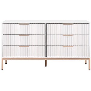 Lylia 6 Drawer Dresser - DRS9604 - Safavieh - 1 of 4