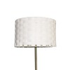 VYNXARIA 56"H Minimalist Floor Lamp, Neutral Shade for Contemporary Living Room,Bedroom Ambience Viora Marble Base Floor Lamp,Dark Brown and White - 4 of 4