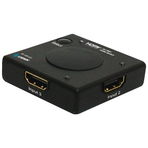 3x1 HDMI Switch with Remote  4K 60Hz 4:4:4 HDR-10 - J-Tech Digital