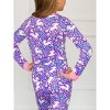 RuffleButts SoftSnooze Big Girls Ruffle Long Sleeve Pajama Set - 4 of 4