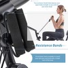 Whisen Folding Exercise Bike with 16-Level Adjustable Resistance, Arm Bands and Backrest - 3 of 4