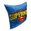 Warner Bros. Superman Dad Is Superrman Throw Pillow 18x18 Inches - 2 of 2