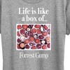 Women's - Forrest Gump - Life Is Like A Box Of Chocolates Short Sleeve Graphic T-Shirt - 2 of 4