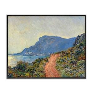 Stupell Industries La Corniche near Monaco, 1884 Framed Giclee Art - 1 of 4