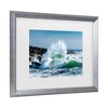 Trademark Fine Art - David Rothstein Seascape 3 Matted Framed Art - image 3 of 4