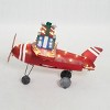 Everstar 28.5" UL PLANE WITH GIFT BOX SCULPTURE, Red - 3 of 4