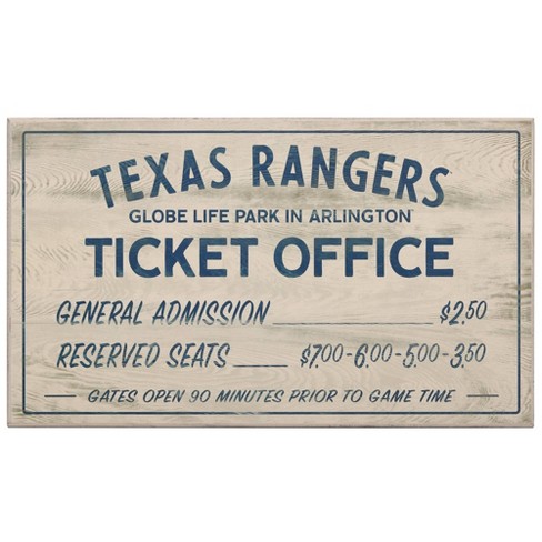 Ticket Specials, Texas Rangers