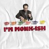Monk Im Monk Ish Adult T-Shirt - 2 of 4
