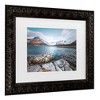 Trademark Fine Art Philippe Sainte Laudy Blue Fjord Matted Framed Art - 3 of 4