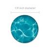 Wrapables Crystal Glass Magnets, Refrigerator Magnets for Office Whiteboards, Cabinets, Lockers (Set of 12), Ocean - 2 of 4