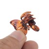 Unique Bargains Fashion Butterfly Small Clip Amber 6 Pcs - 4 of 4