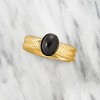 Ross-Simons Italian Black Onyx Mesh Stretch Ring in 14kt Yellow Gold - 4 of 4