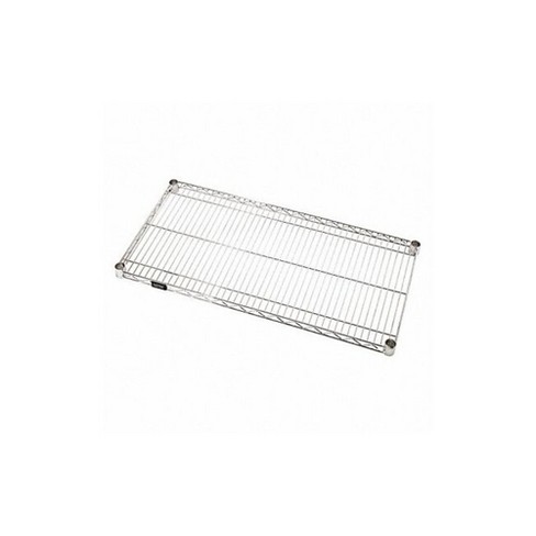 Quantum Storage Systems Wire Shelf, 24"W X 24"D, 600 - 800 Lb. Capacity, 304 Stainless Steel, Nsf - image 1 of 1