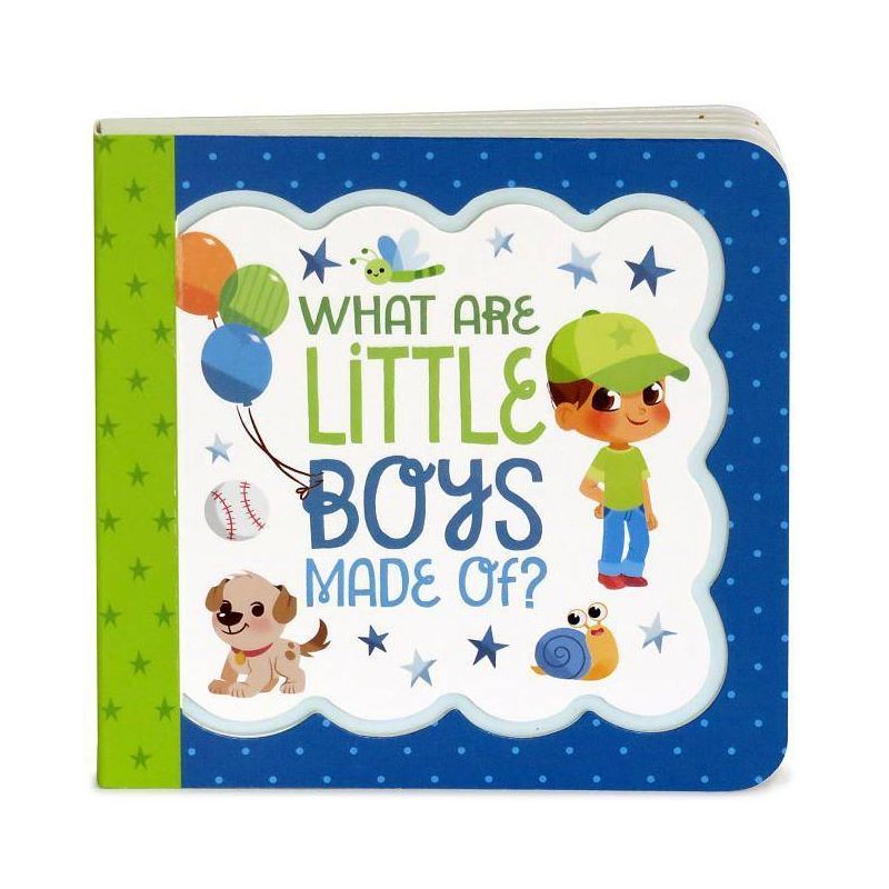 What Are Little Boys Made of - by Minnie Birdsong (Board Book), 1 of 2