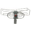 Naxa® Outdoor High-Powered Amplified Motorized TV Antenna for HDTV and ATSC Digital Television with 40- to 50-Mile Range in Silver - 4 of 4