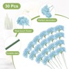 Unique Bargains Silk Realistic Handmade Artificial Flowers 30 Pcs - 3 of 4