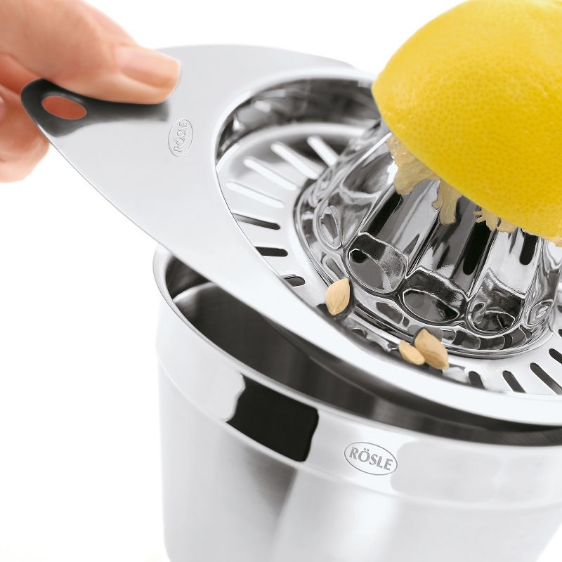 Rosle Stainless Steel Manual Citrus Reamer and Hand Juicer, 3 of 5