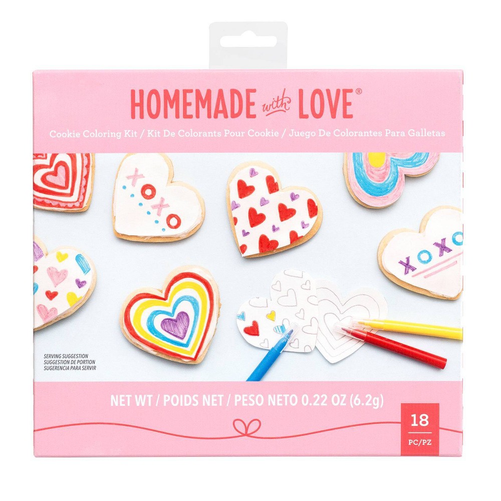 Sweet Tooth Fairy 18ct Kids Cookie Coloring Kit