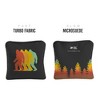 Skip's Garage | Retro Sasquatch Synergy Pro Black Cornhole Bags (Set of 4) - 2 of 4