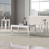 NicBex Modern Coffee Table Set of 3 with Mirrored Top for Living Room and Bedroom - 2 of 4