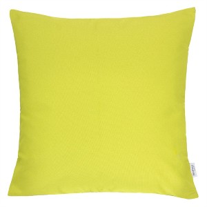 Tramull Rainforest Solid Pillow Cover 20x20 Inch, Indoor/Outdoor Water Resistant Decorative Pillow, Solarium Polyester - 1 of 4