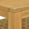 vidaXL Coffee Table 23.6 in.x23.6 in.x15.7 in. Solid Wood Teak - 4 of 4