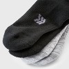 Women's Cushioned 6+1 Bonus Pack Low Cut Athletic Socks - All In Motion™ Heather Gray/Black 4-10 - 3 of 3