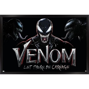 Trends International Marvel Venom: Let There be Carnage - Collage Framed Wall Poster Prints - 1 of 4