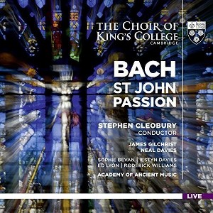 J.S. Bach & Cleobury & Gilchrist & Davies - Johann Sebastian Bach: St. John Passion - 1 of 1