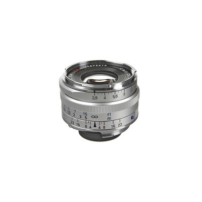  2.8/35mm C Biogon T* ZM Series Lens for Zeiss Ikon & Leica M Mount Rangefinder Cameras, Silver 