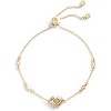 Signature Quilted Heart Slider Bracelet for Women - 2 of 4