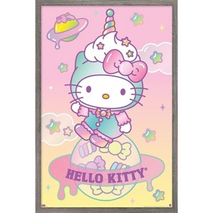 Trends International Hello Kitty and Friends: 24 Dreamland - Hello Kitty Framed Wall Poster Prints - 1 of 4