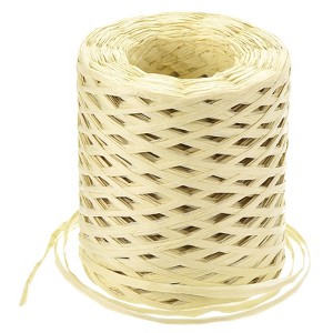 Unique Bargains Decorative Raffia Paper Craft Ribbon for Christmas Wrapping DIY - 1 of 4