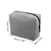 Unique Bargains Women's Portable Travel Makeup Bag 1 Pc - 2 of 3