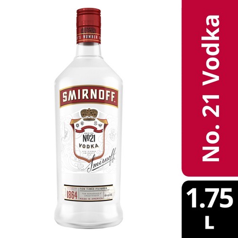 Smirnoff Vodka - 1.75l Plastic Bottle : Target