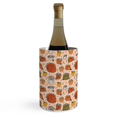 Doodle By Meg Types of Pumpkins Print Wine Chiller - Deny Designs
