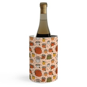 Doodle By Meg Types of Pumpkins Print Wine Chiller - Deny Designs - 1 of 2