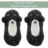 Kitty Cat Pom Womens Animal Cozy Indoor Plush Lined Non Slip Fuzzy Soft Slipper - Small - 2 of 4