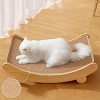 Boersma U-Shaped Cat Scratching Bed and Lounge – Durable Scratch Pad & Cozy Resting Spot for Cats - 2 of 4