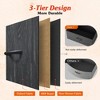 TV Stand, Dresser - 7 Drawer with Sturdy Steel Frame & Wood Top, Fabric Storage Tower - 3 of 4