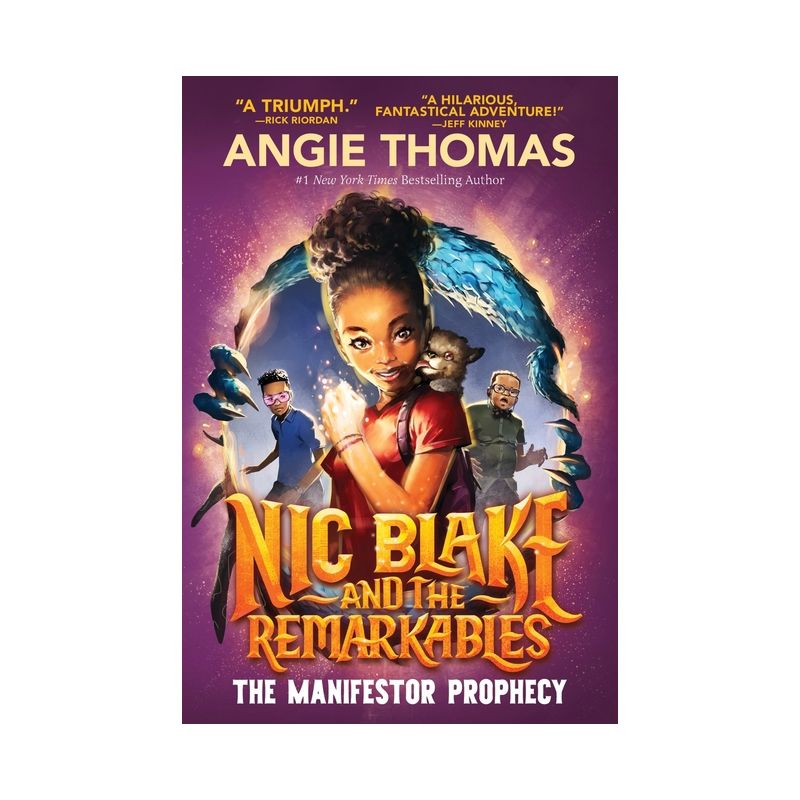 Nic Blake and the Remarkables: The Manifestor Prophecy - by Angie Thomas, 1 of 2