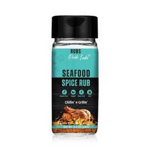 PRIDE OF INDIA Seafood Spice Seasoning w/ Dual Sifter Cap - 1 of 4