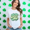 Simply Sage Market Women's Lucky With Clover Short Sleeve Graphic Tee - 2 of 4