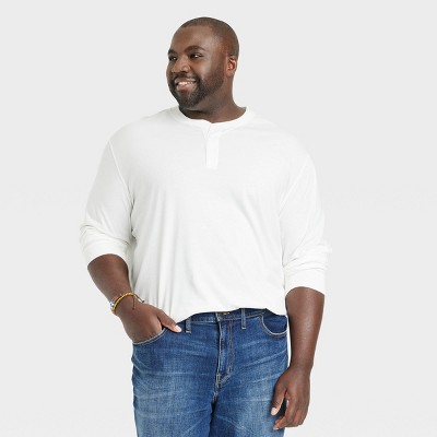 Men's Long Sleeve Henley T-Shirt - Goodfellow & Co™