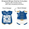 Big Dot of Happiness Royal Prince Charming - Picture Bingo Cards and Markers - Baby Shower Shaped Bingo Game - Set of 18 - 3 of 4